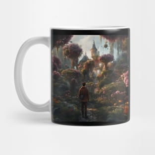 Nature Lover Engrossed in Painting Outdoors Mug